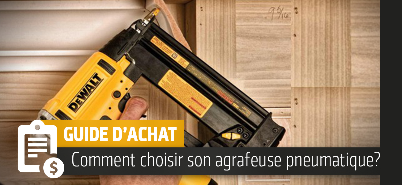 Les conseils pour acheter son agrafeuse pneumatique