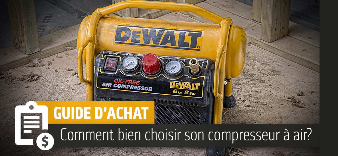 Comment bien choisir son compresseur d’air