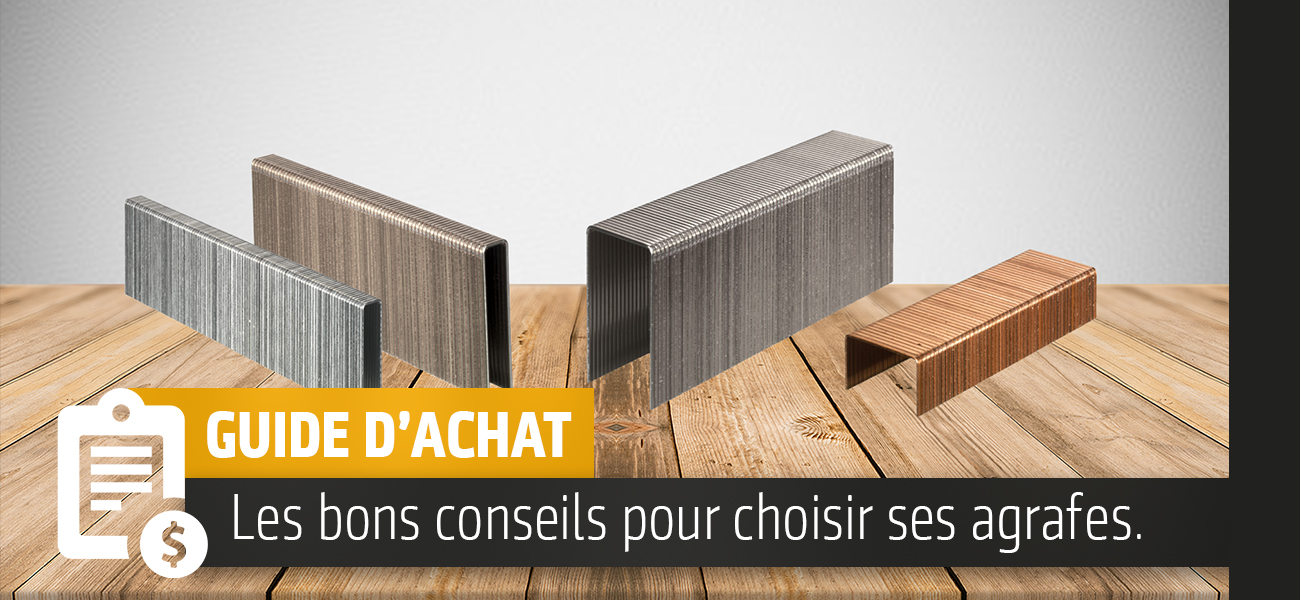 Les bons conseils pour choisir ses agrafes