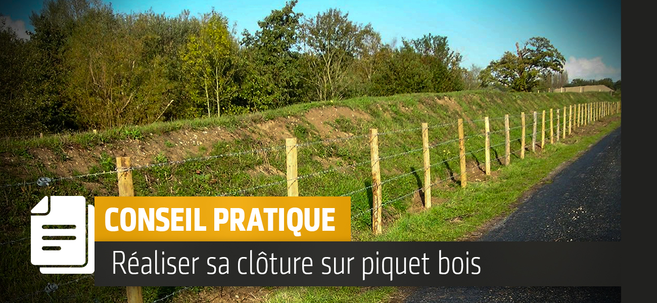 Réaliser sa clôture en bois