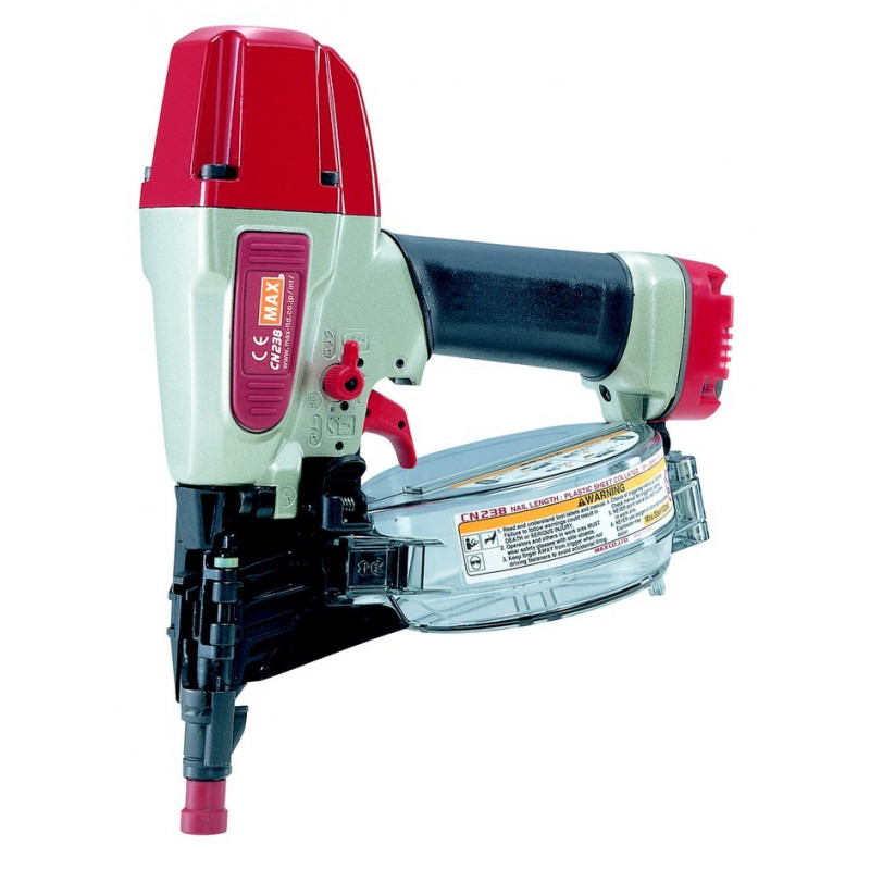 MAX CN238S CLOUEUR PNEUMATIQUE pointes rouleaux  17-38mm