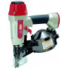 MAX CN452S CLOUEUR PNEUMATIQUE BARDAGE pointes rouleaux 16° 25-50mm + embout spécial parquet