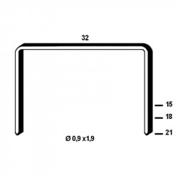 Agrafes Carton - 32/15mm...
