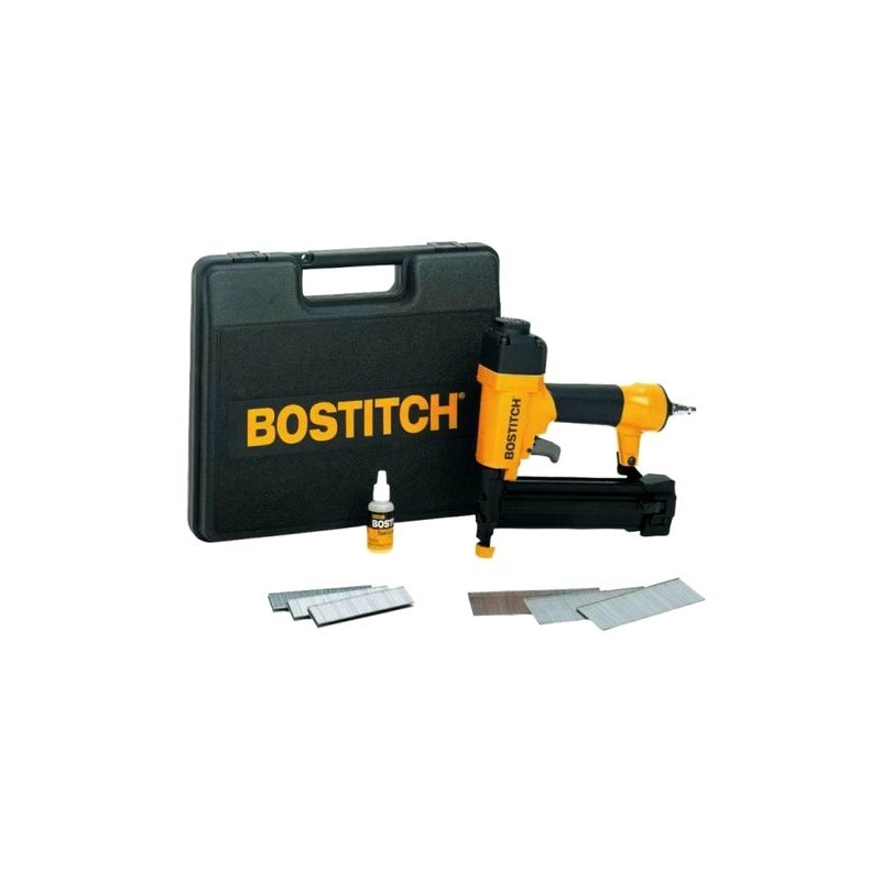 BOSTITCH SB-2IN1 CLOUEUR/AGRAFEUR PNEUMATIQUE de FINITION 15-40mm