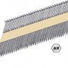 Clous en bande papier 34° 2.8x55 Annelés Inox A2