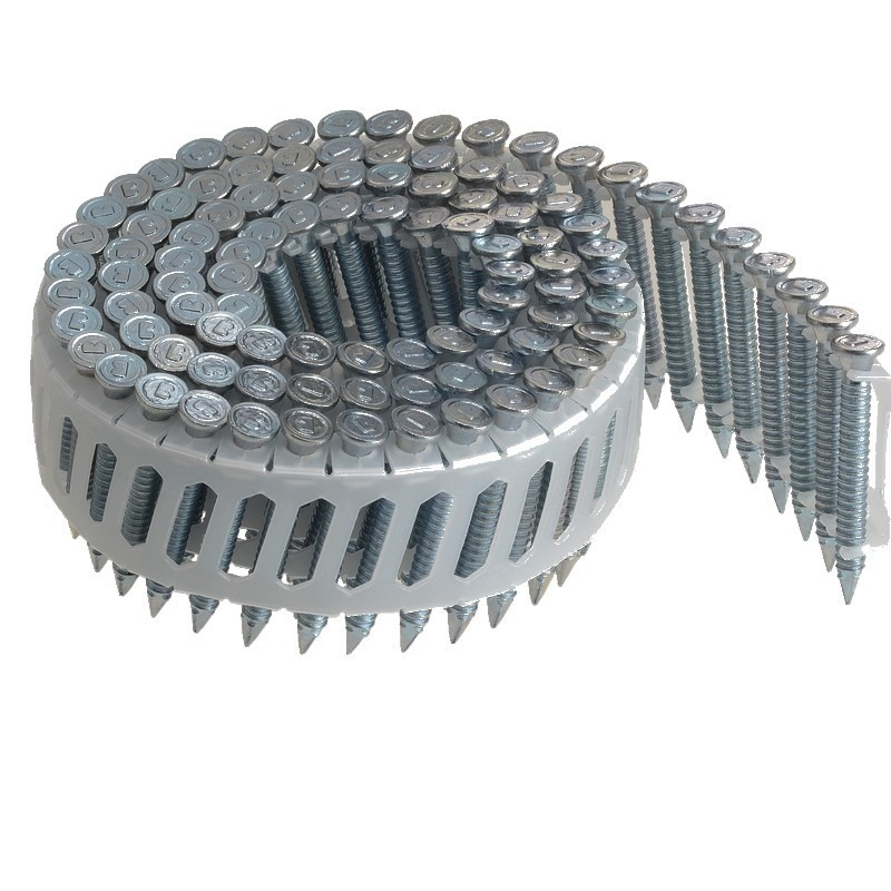 Pointes rouleau plat 16° 4,00x40 Galva sabot d'ancrage