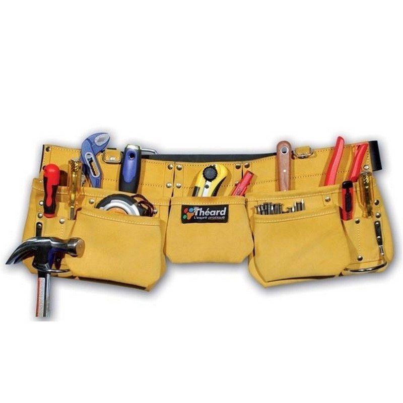 CEINTURE PORTE-OUTILS DOUBLE 9 POCHES