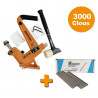 BOSTITCH - Cloueur à parquet MFN201-E + 3000 Pointes