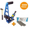 LOT PRIMATECH H330L CLOUEUR PARQUET MANUEL + 3000 clous parquet