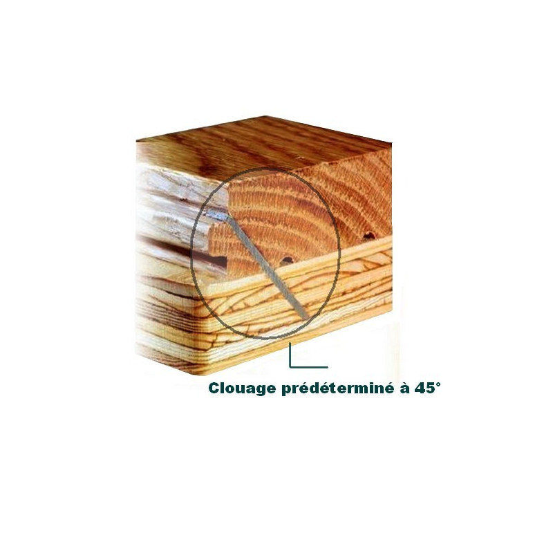 LOT PRIMATECH H330L CLOUEUR PARQUET MANUEL + 3000 clous parquet