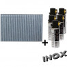 Pack pointes Brads 25 mm Inox 16GA + Gaz