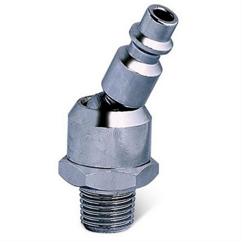 Raccord pivotant mâle 3/8" blister de 2