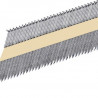 Clous Inox A2 en bande papier 34° 2.8x75 Annelés Tête plate
