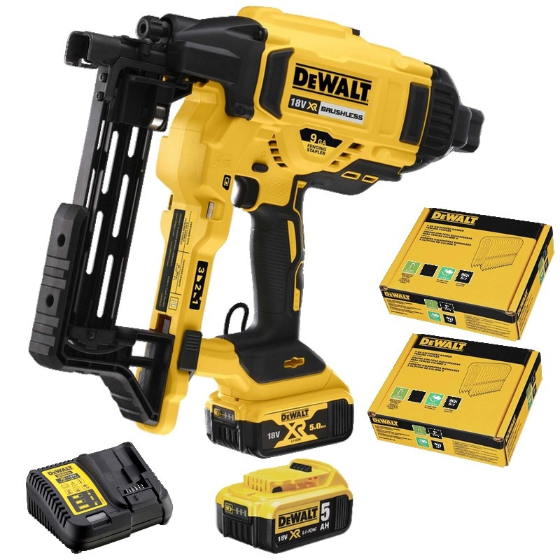 Agrafeuse cloueuse 15-40mm DeWALT DPSB2IN1-XJ - Bricoland