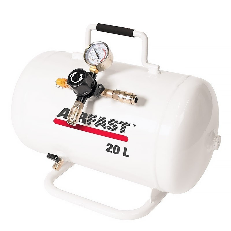 COMPRESSEUR AERFAST AC32024 10 BAR 24 LITRES + ENROULEUR 30 METRES