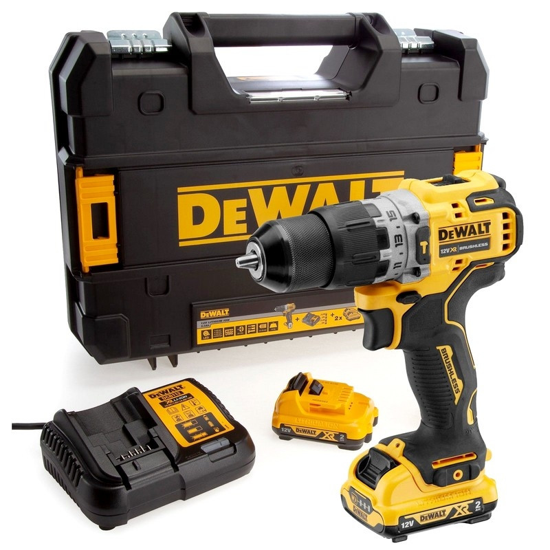 Perceuse à percussion DCD706 Dewalt 12V sans fil en coffret Tstak