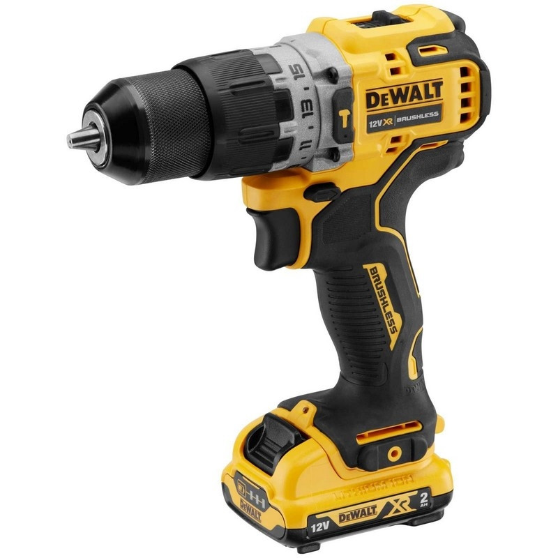 PERCEUSE VISSEUSE PERCUSSION DEWALT DCD706D2-QW 12V 2.0 Ah