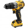 PERCEUSE VISSEUSE PERCUSSION DEWALT DCD706D2-QW 12V 2.0 Ah