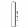 Agrafes G5562 - 30mm Inox