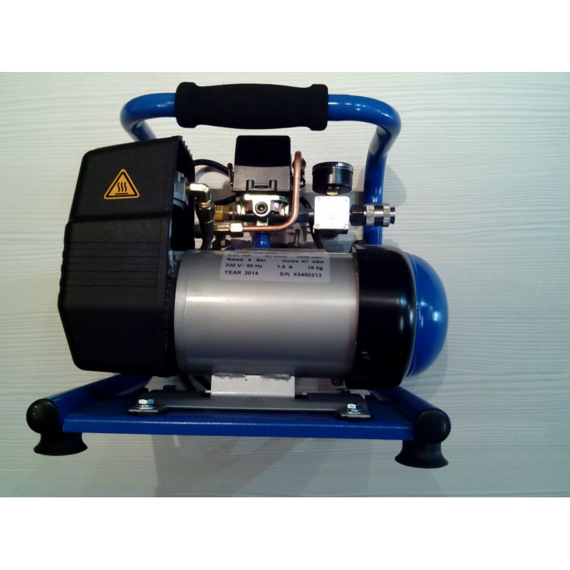 COMPRESSEUR DK1004 SILENCIEUX POUR TAPISSIER