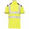 Polo manches courtes haute visibilité | Vert ou Bleu Marine
