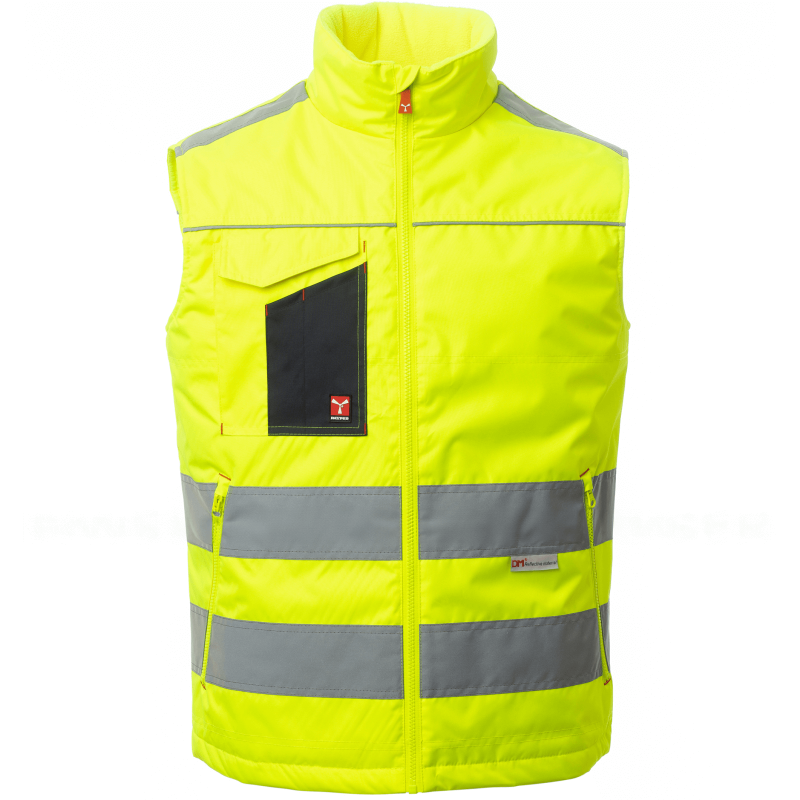 Gilet rembourré haute visibilité