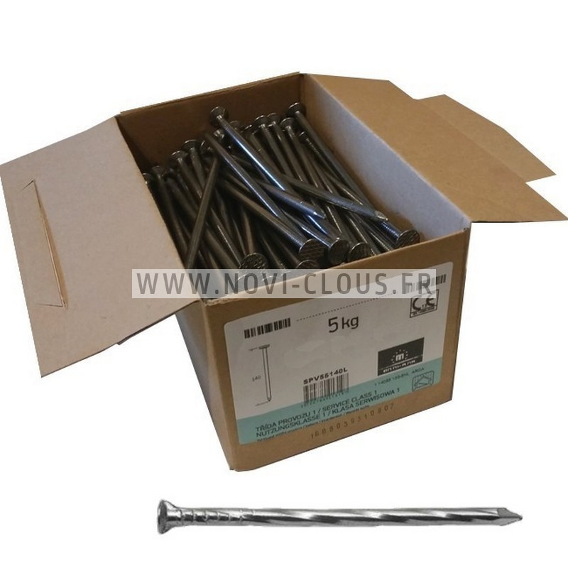 LOT BARDAGE BOSTITCH CLOUEUR N66C-2-E + 5250 clous 55 mm INOX A2