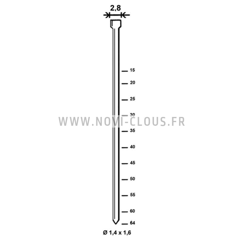 BOSTITCH N89C-2K-E CLOUEUR PNEUMATIQUE pointes rouleaux 16° 50-90mm